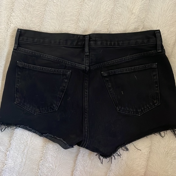 Agolde black denim shorts - Picture 2 of 3